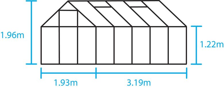 Popular 106 sidabrinis (6,3 m2; 1,93 x 3,19 m) + pamatas 